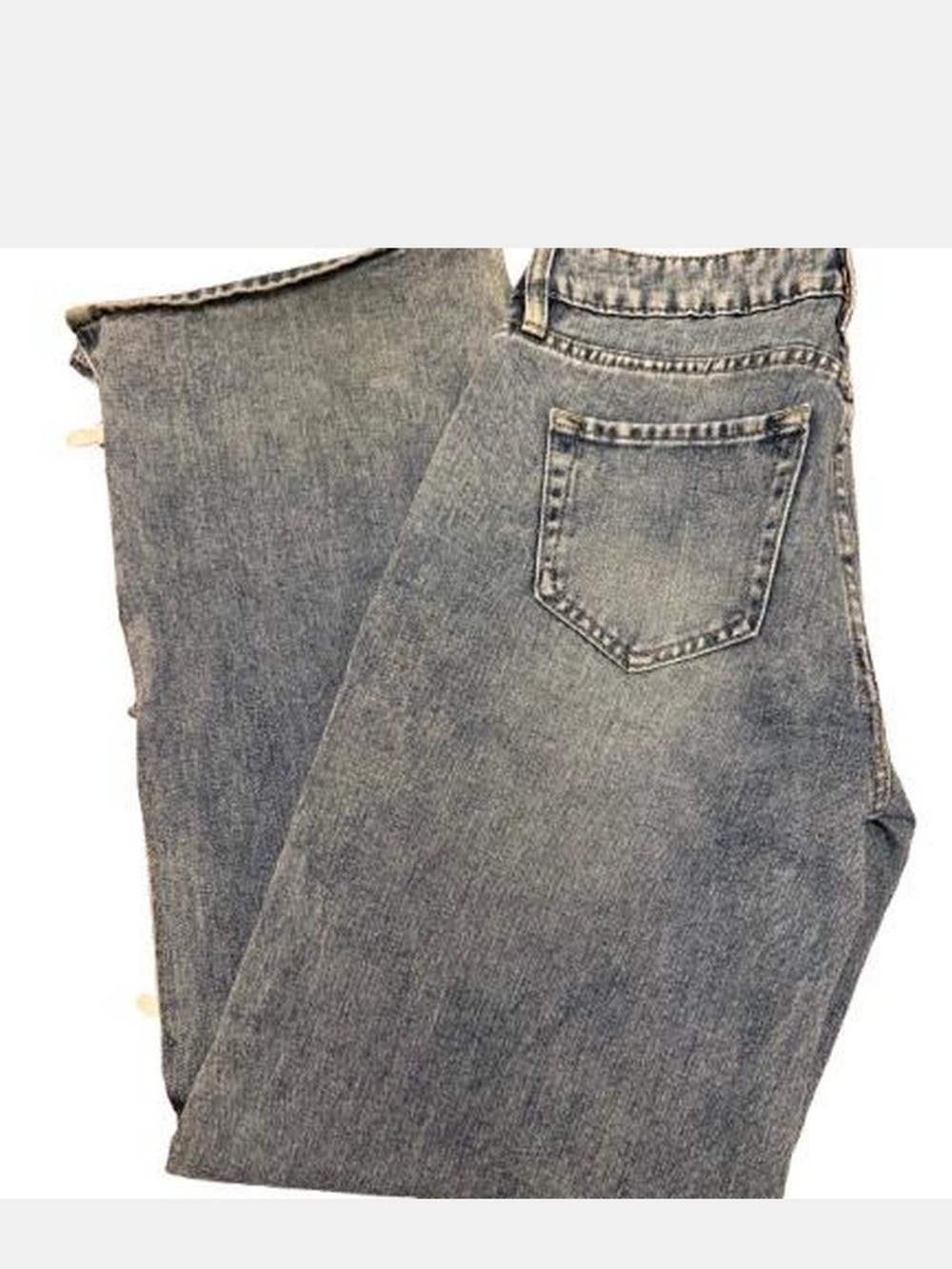 Women's Straight Leg Jeans in Faded Blue